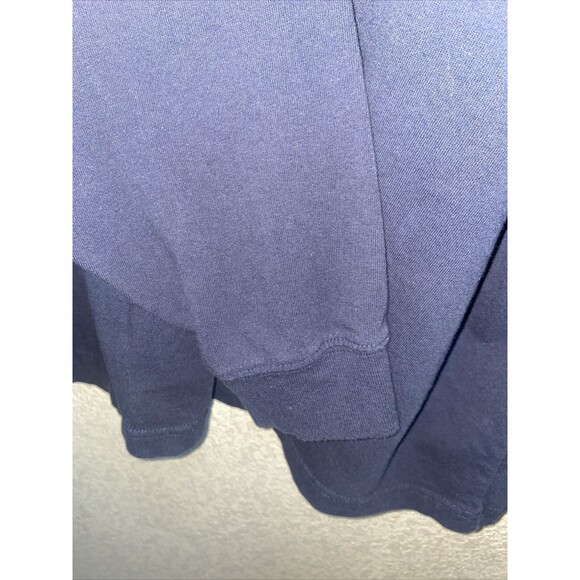 Carhartt Henley shirt Reg Heavyweight Long Sleeve Pocket Mens 2XL XXL Blue - Picture 5 of 7